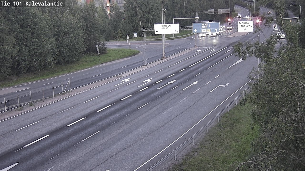 Kelikamerat Kuva Tie 101 Kalevalantie, Espoo, Uusimaa