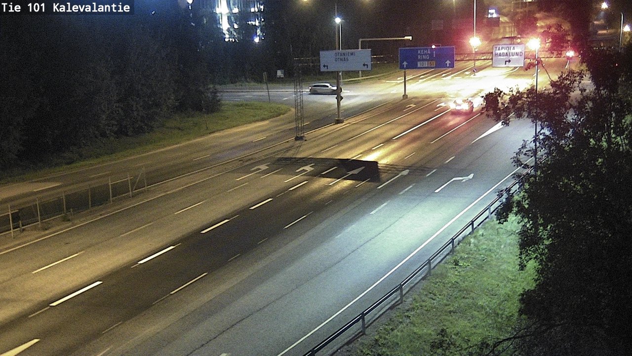 Kelikamerat Kuva Tie 101 Kalevalantie, Espoo, Uusimaa