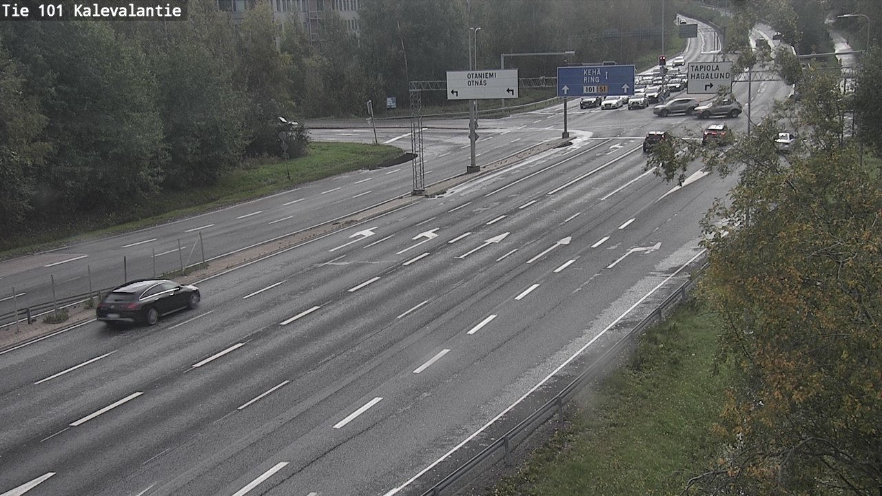 Kelikamerat Kuva Tie 101 Kalevalantie, Espoo, Uusimaa