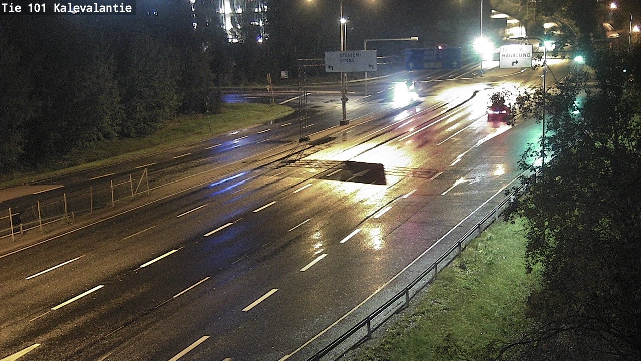 Kelikamerat Kuva Tie 101 Kalevalantie, Espoo, Uusimaa