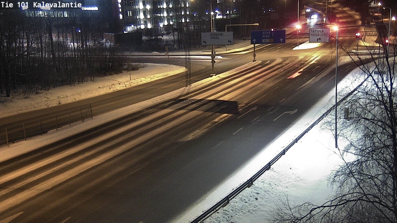 Kelikamerat Kuva Tie 101 Kalevalantie, Espoo, Uusimaa