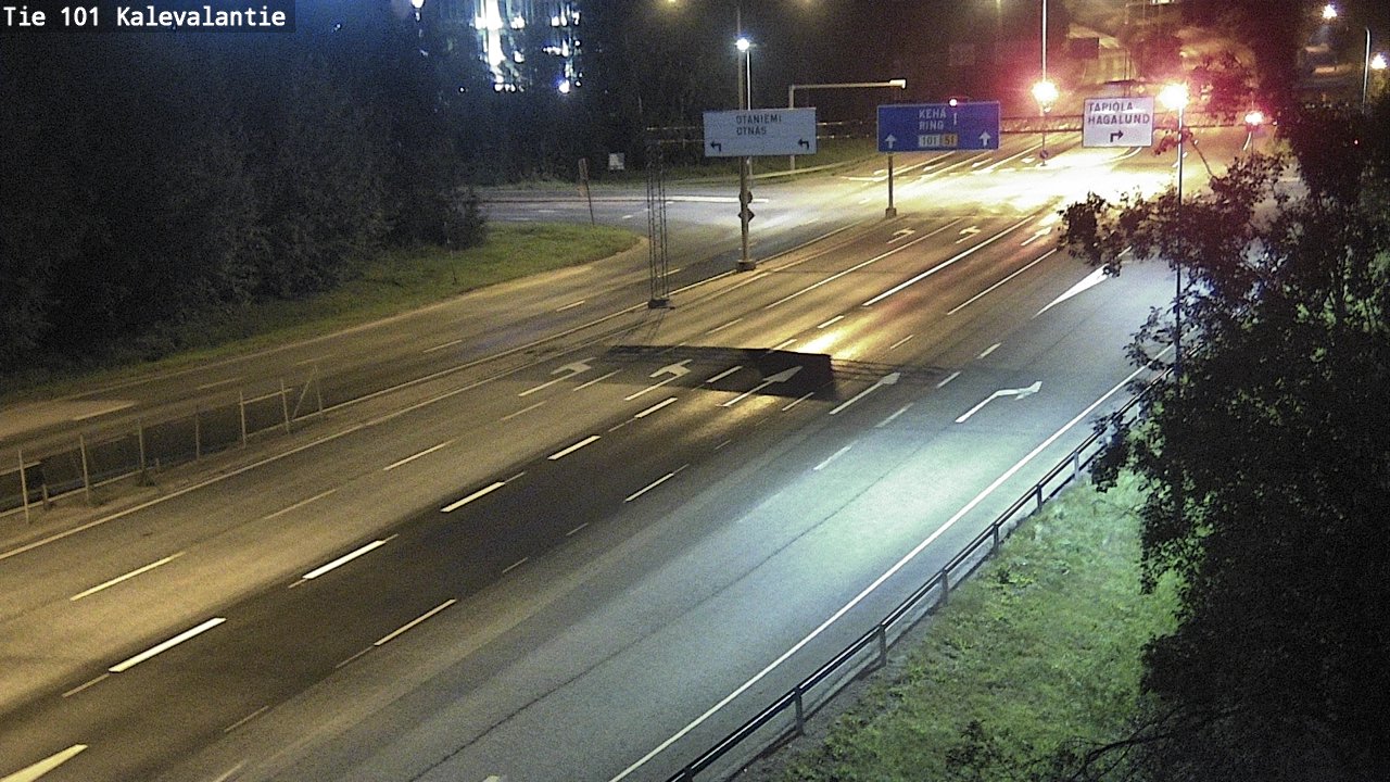 Kelikamerat Kuva Tie 101 Kalevalantie, Espoo, Uusimaa