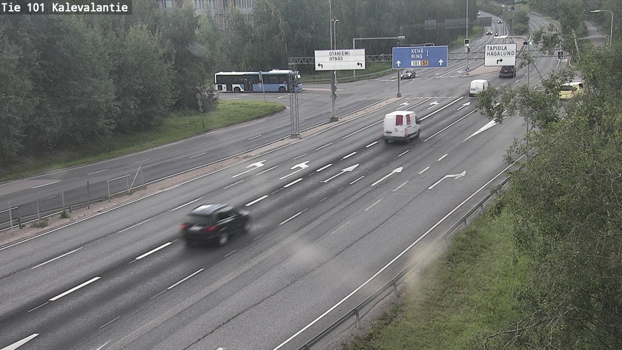 Kelikamerat Kuva Tie 101 Kalevalantie, Espoo, Uusimaa