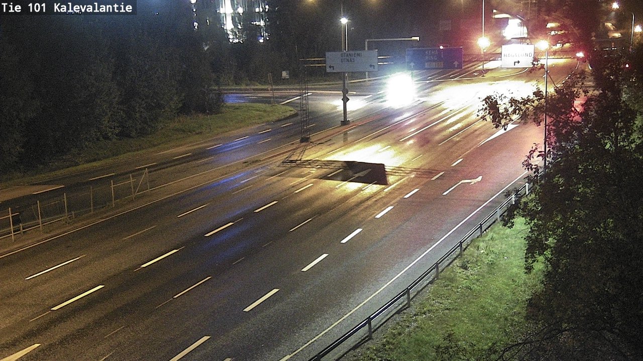 Kelikamerat Kuva Tie 101 Kalevalantie, Espoo, Uusimaa