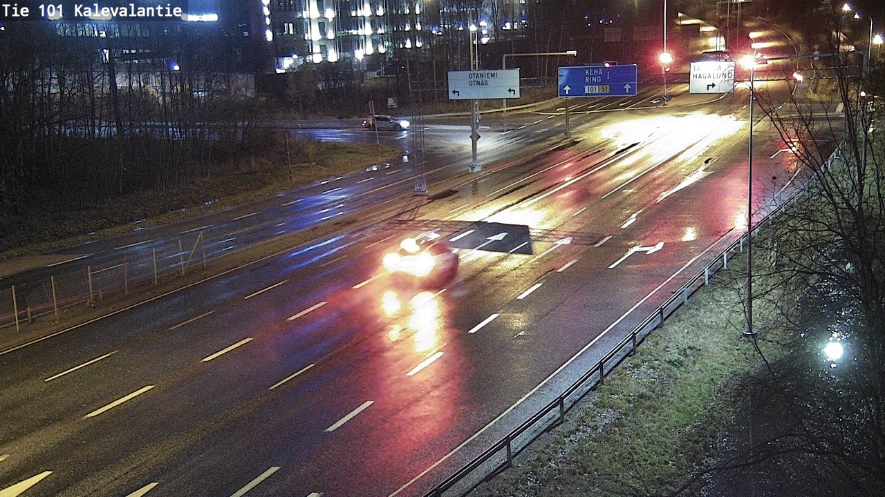 Kelikamerat Kuva Tie 101 Kalevalantie, Espoo, Uusimaa