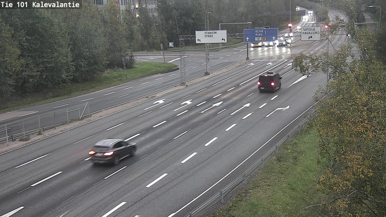 Kelikamerat Kuva Tie 101 Kalevalantie, Espoo, Uusimaa