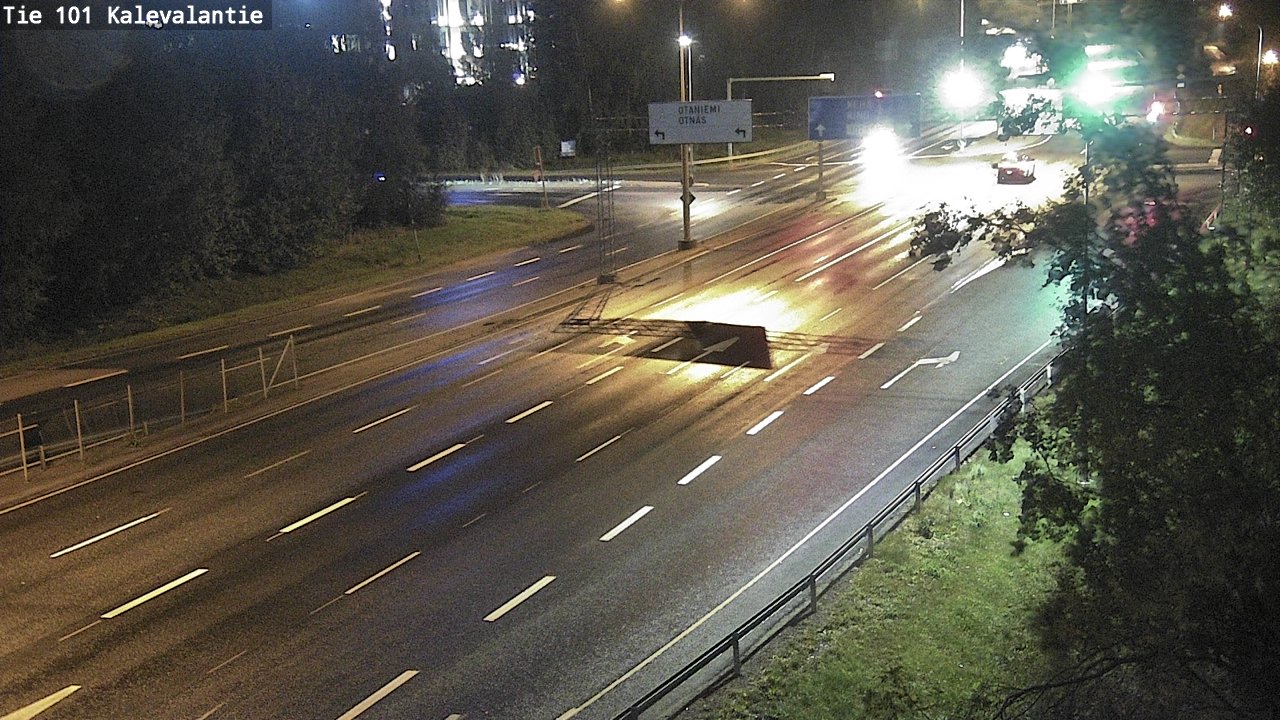 Kelikamerat Kuva Tie 101 Kalevalantie, Espoo, Uusimaa
