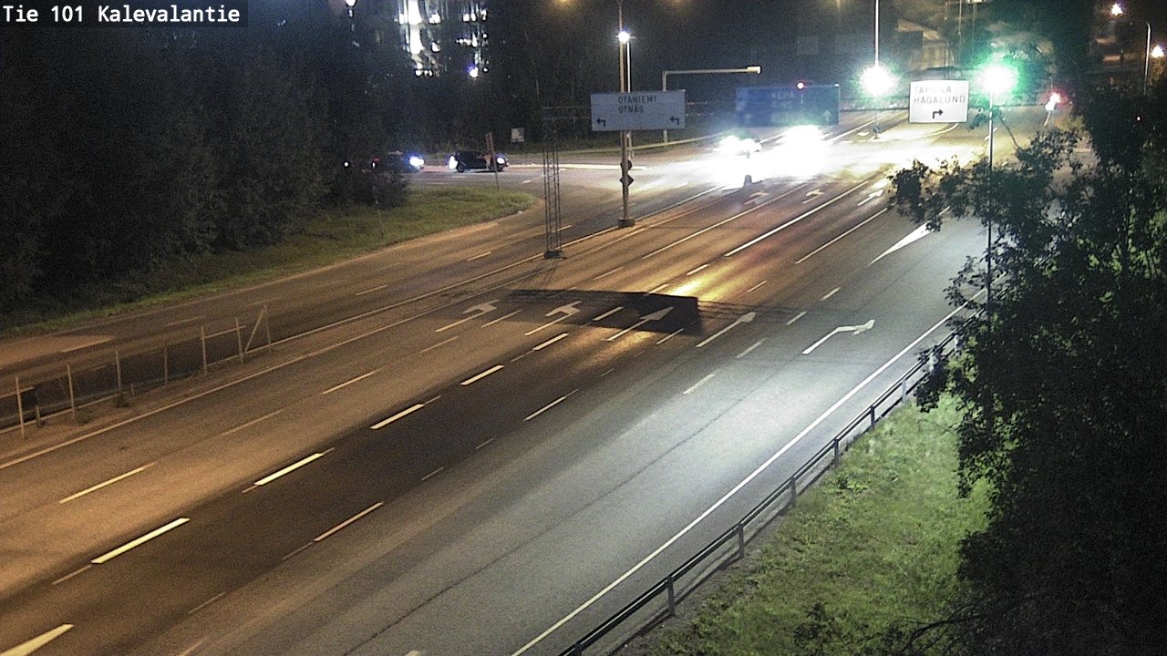 Kelikamerat Kuva Tie 101 Kalevalantie, Espoo, Uusimaa