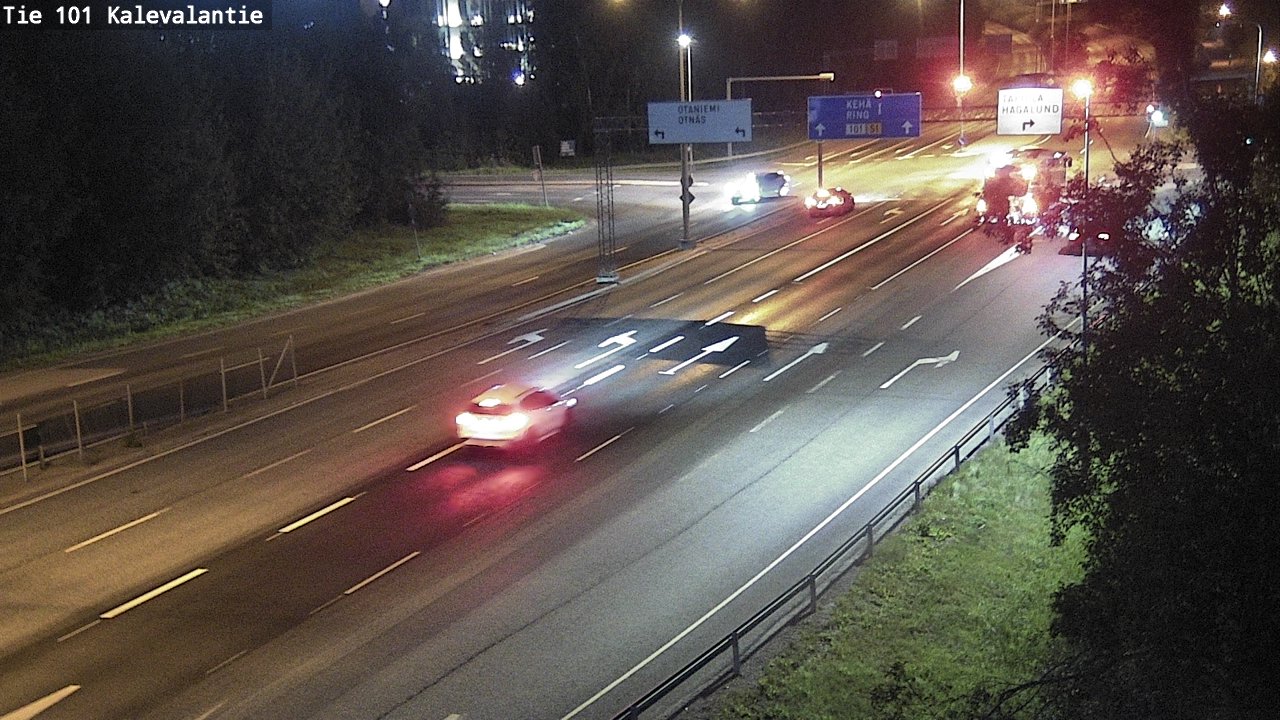 Kelikamerat Kuva Tie 101 Kalevalantie, Espoo, Uusimaa