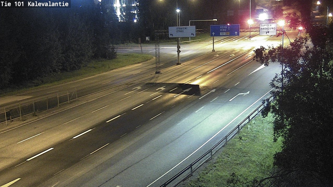 Kelikamerat Kuva Tie 101 Kalevalantie, Espoo, Uusimaa