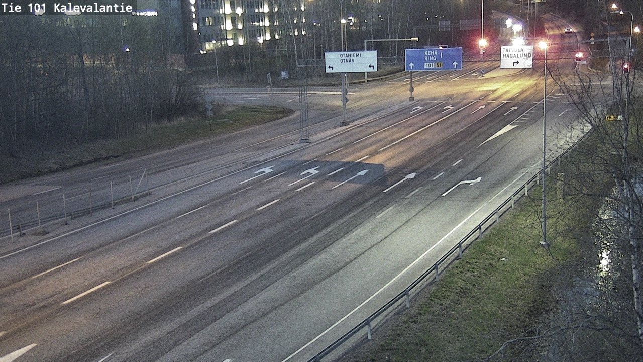 Kelikamerat Kuva Tie 101 Kalevalantie, Espoo, Uusimaa