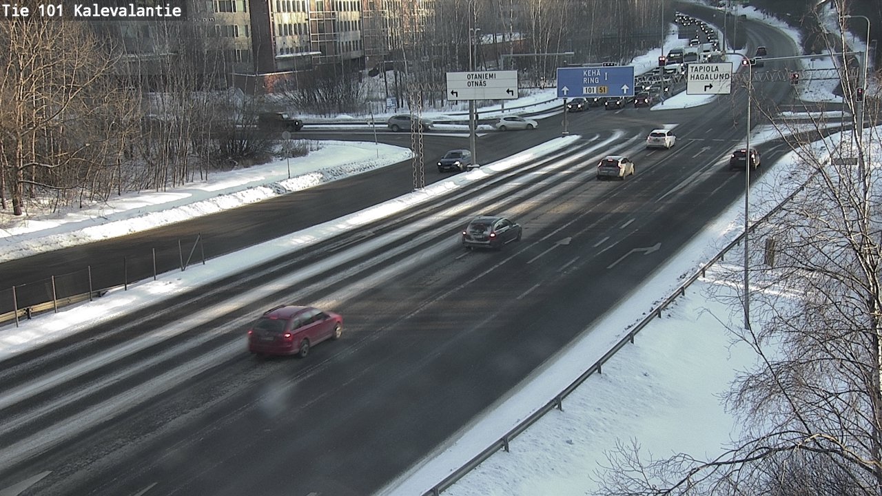 Kelikamerat Kuva Tie 101 Kalevalantie, Espoo, Uusimaa