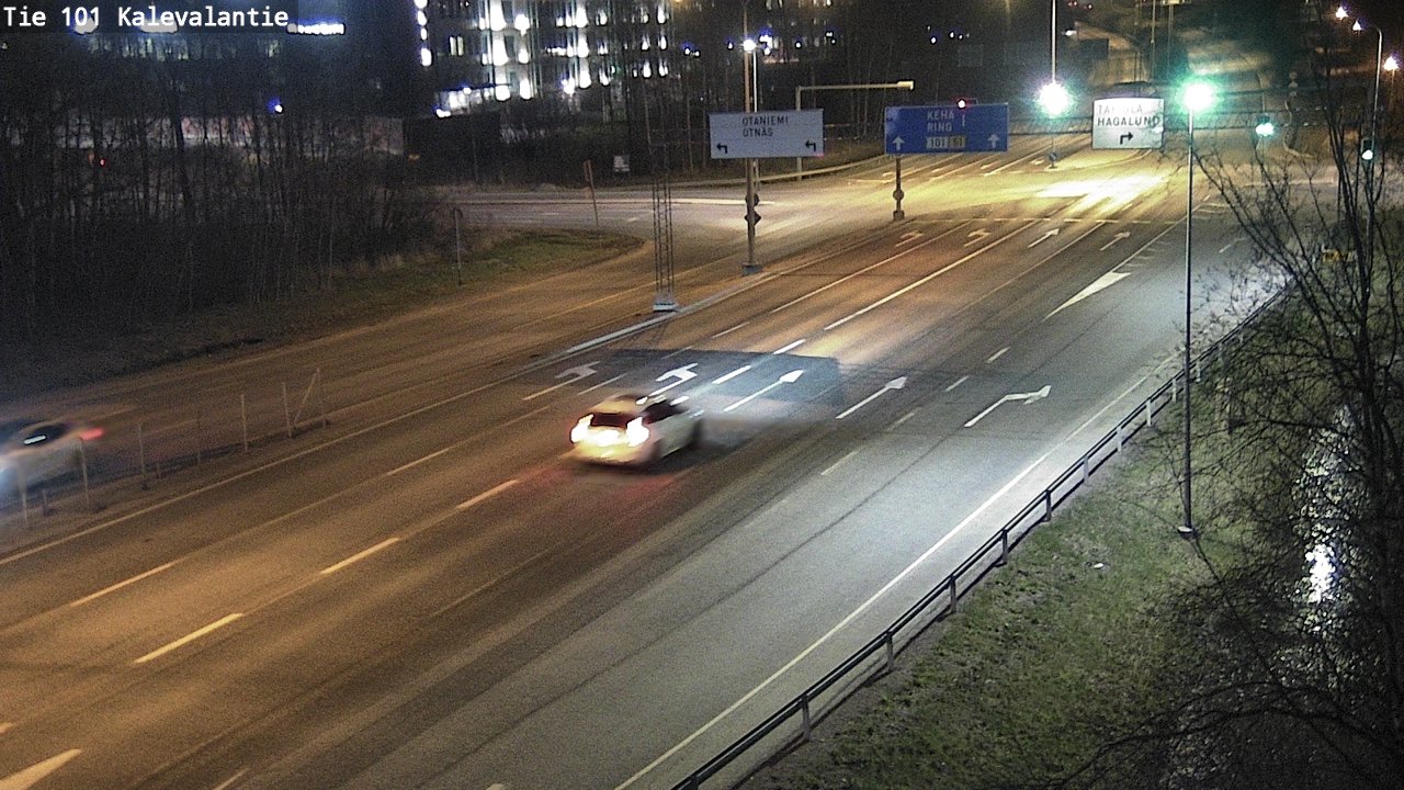 Kelikamerat Kuva Tie 101 Kalevalantie, Espoo, Uusimaa