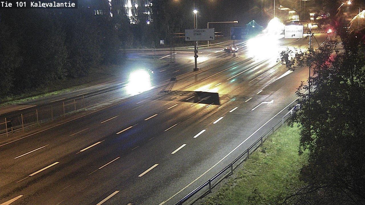 Kelikamerat Kuva Tie 101 Kalevalantie, Espoo, Uusimaa