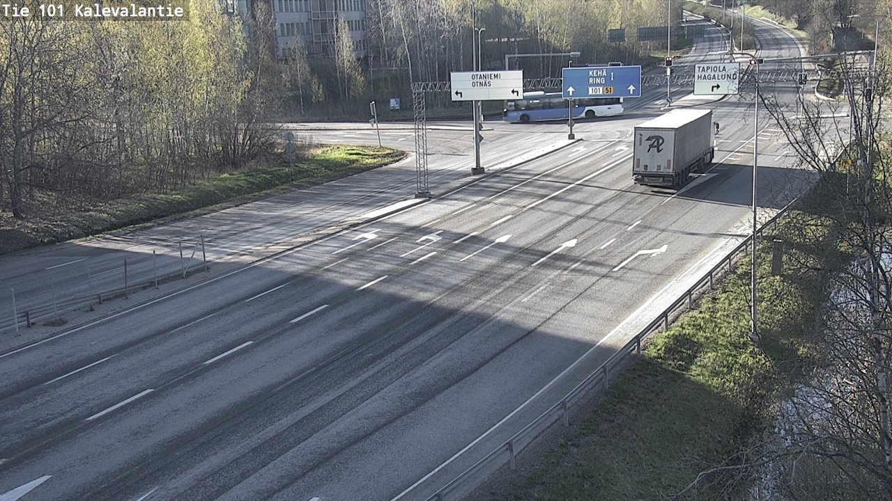 Kelikamerat Kuva Tie 101 Kalevalantie, Espoo, Uusimaa