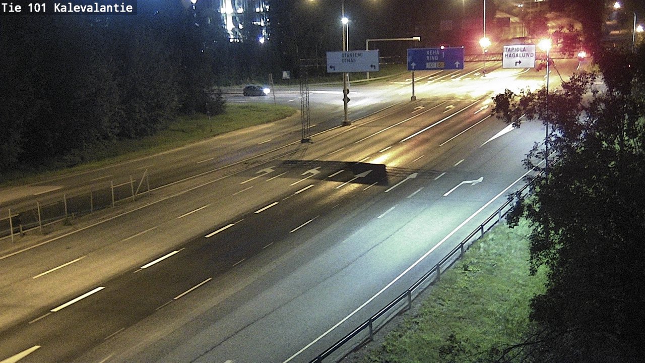 Kelikamerat Kuva Tie 101 Kalevalantie, Espoo, Uusimaa