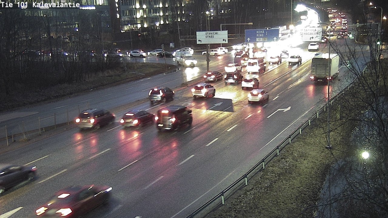 Kelikamerat Kuva Tie 101 Kalevalantie, Espoo, Uusimaa