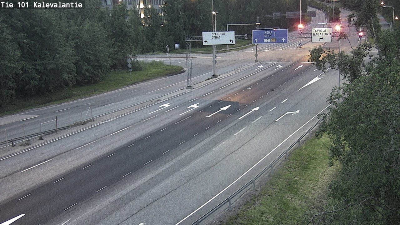Kelikamerat Kuva Tie 101 Kalevalantie, Espoo, Uusimaa