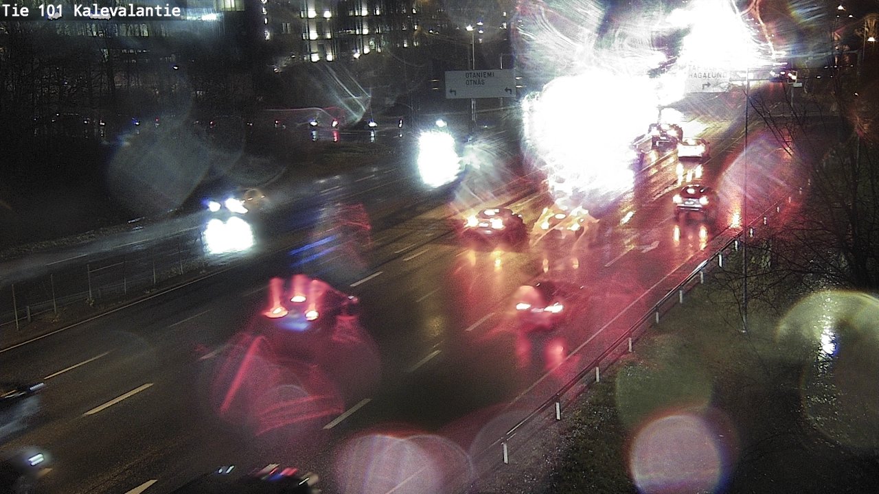 Kelikamerat Kuva Tie 101 Kalevalantie, Espoo, Uusimaa