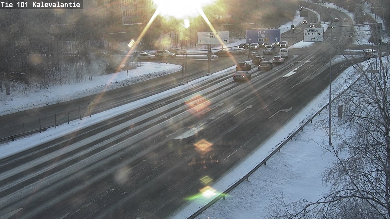 Kelikamerat Kuva Tie 101 Kalevalantie, Espoo, Uusimaa