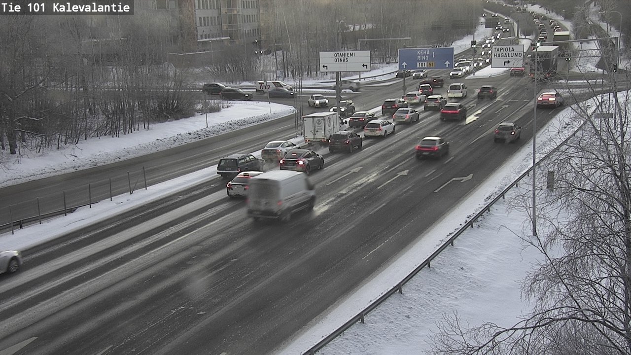 Kelikamerat Kuva Tie 101 Kalevalantie, Espoo, Uusimaa