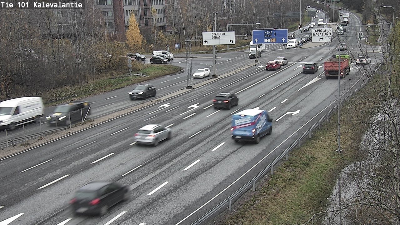 Kelikamerat Kuva Tie 101 Kalevalantie, Espoo, Uusimaa