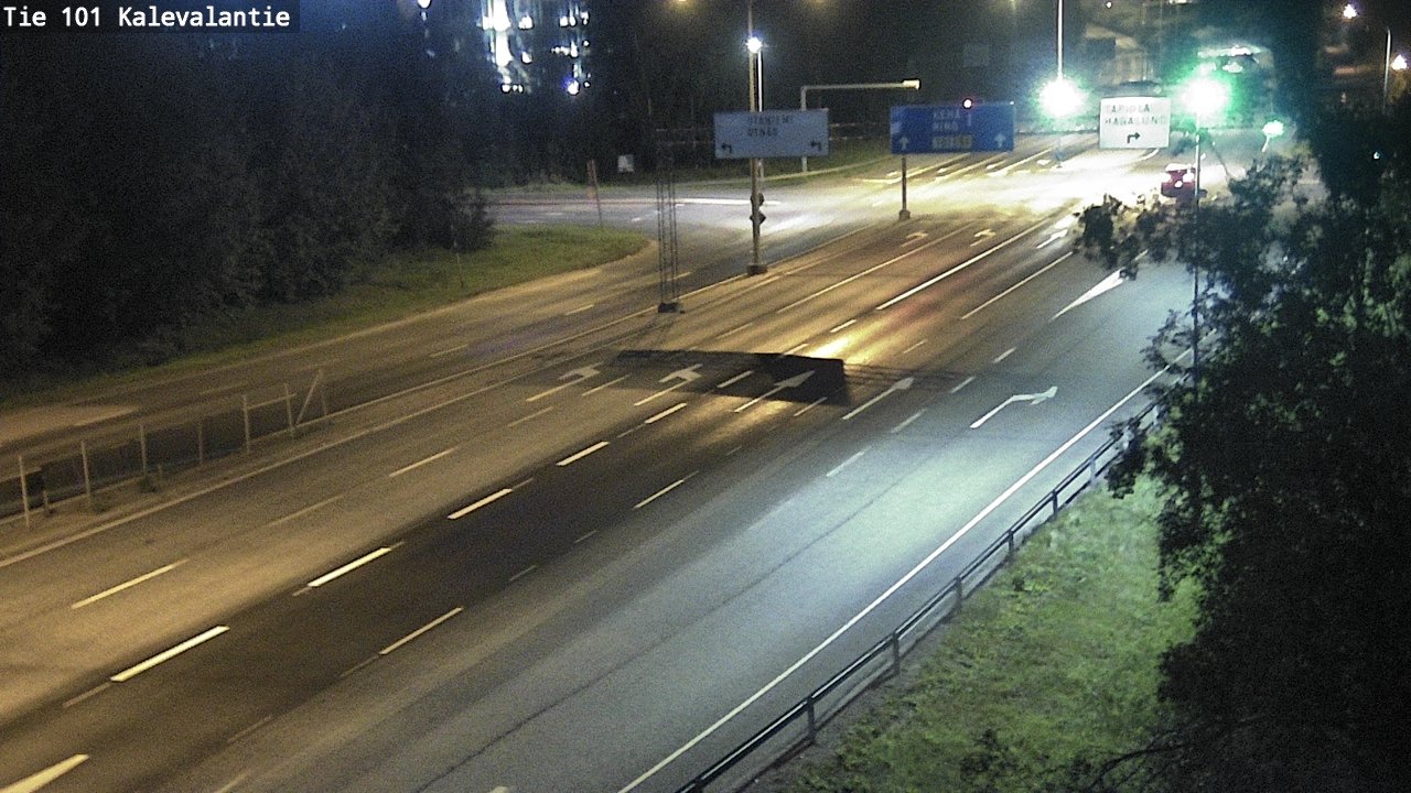 Kelikamerat Kuva Tie 101 Kalevalantie, Espoo, Uusimaa