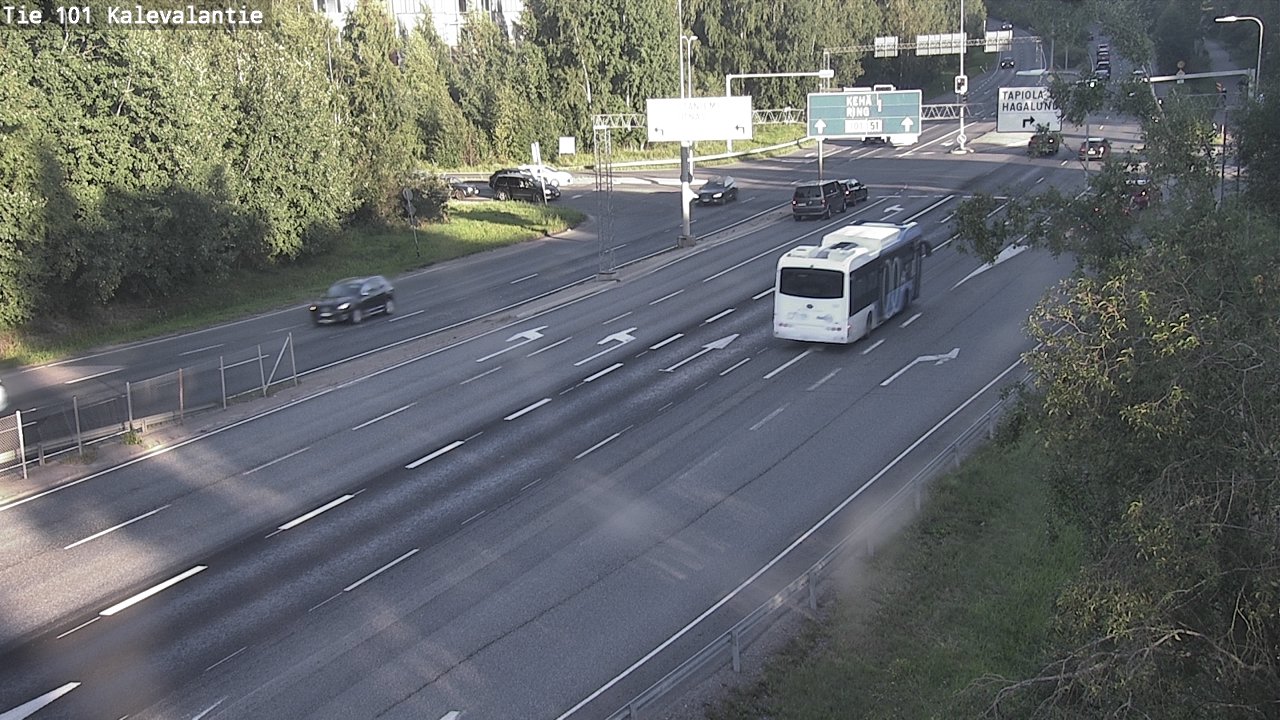 Kelikamerat Kuva Tie 101 Kalevalantie, Espoo, Uusimaa