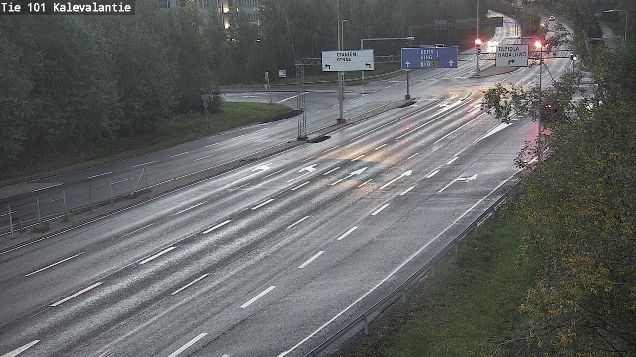 Kelikamerat Kuva Tie 101 Kalevalantie, Espoo, Uusimaa