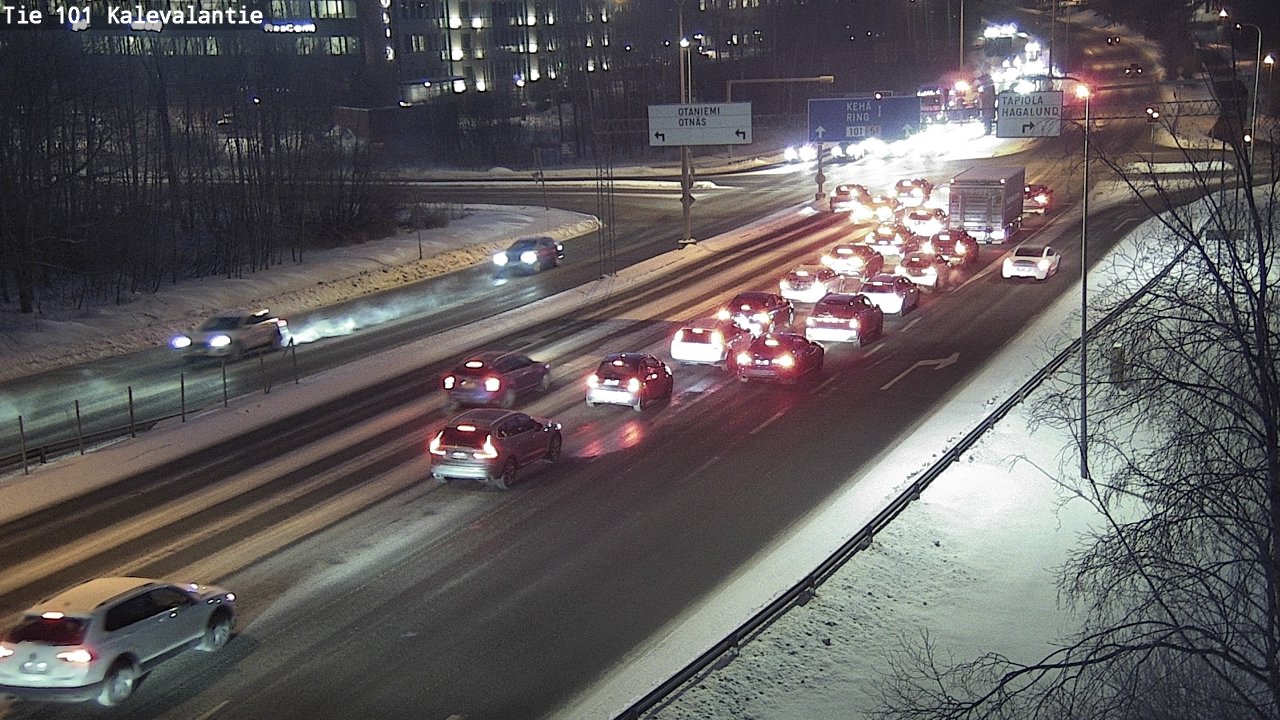 Kelikamerat Kuva Tie 101 Kalevalantie, Espoo, Uusimaa