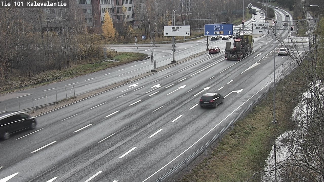 Kelikamerat Kuva Tie 101 Kalevalantie, Espoo, Uusimaa