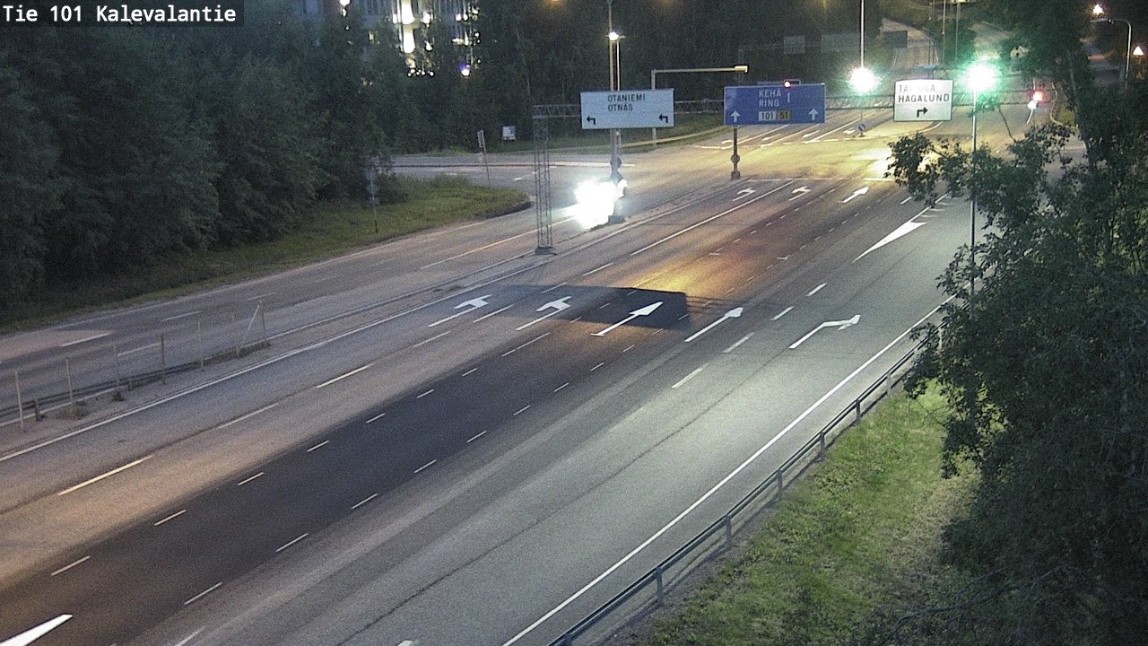 Kelikamerat Kuva Tie 101 Kalevalantie, Espoo, Uusimaa