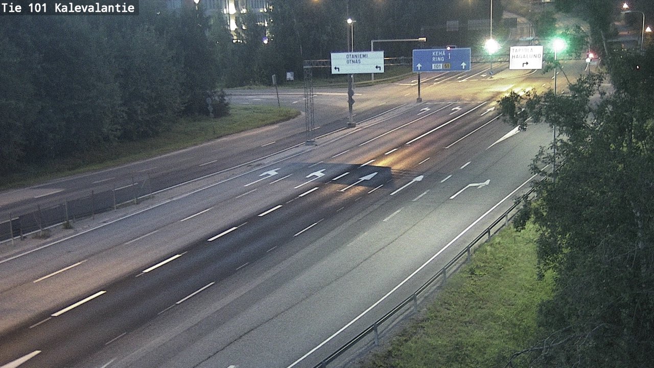 Kelikamerat Kuva Tie 101 Kalevalantie, Espoo, Uusimaa