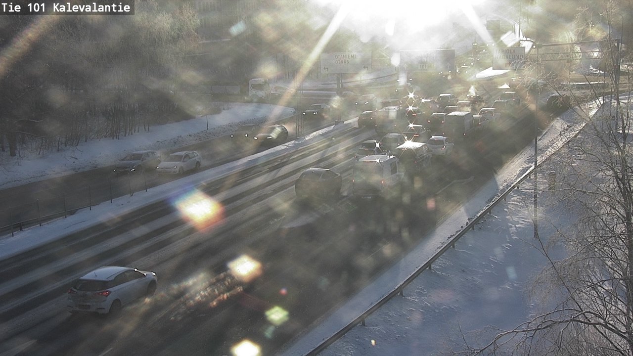 Kelikamerat Kuva Tie 101 Kalevalantie, Espoo, Uusimaa