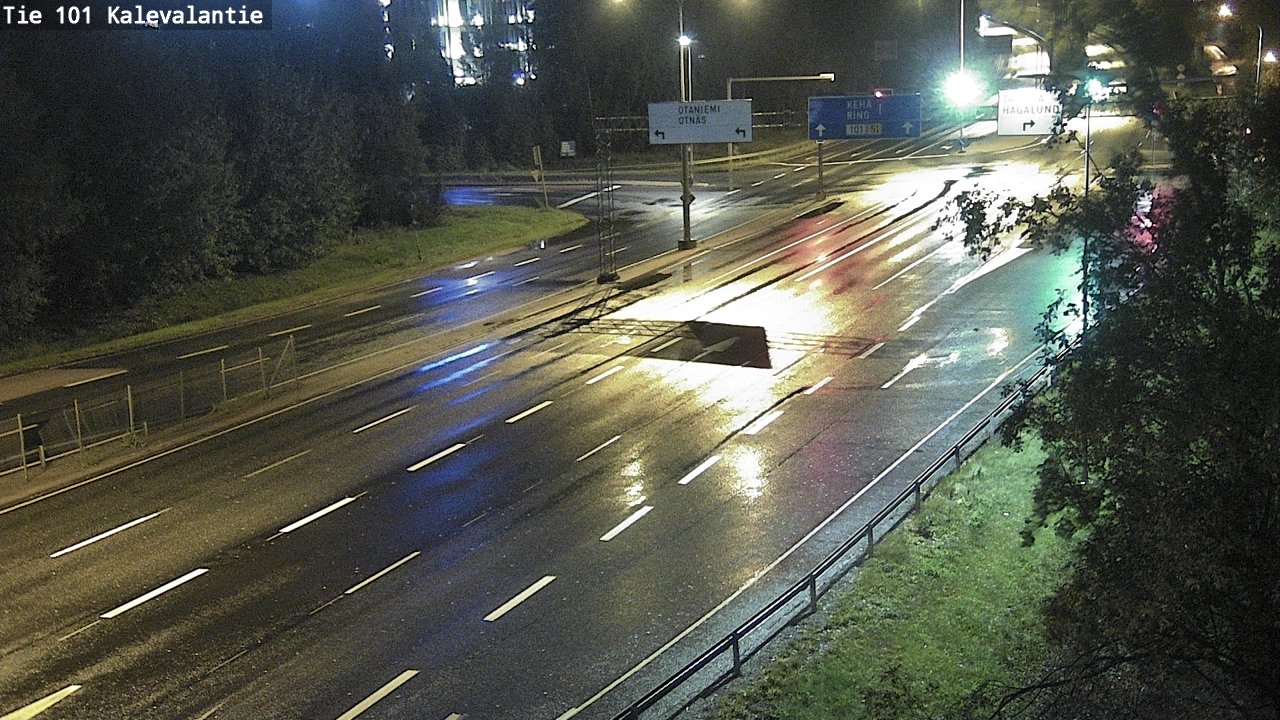 Kelikamerat Kuva Tie 101 Kalevalantie, Espoo, Uusimaa