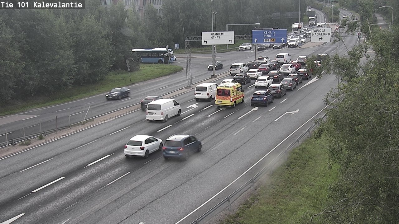 Kelikamerat Kuva Tie 101 Kalevalantie, Espoo, Uusimaa