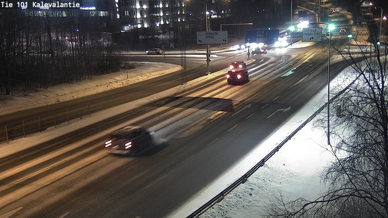 Kelikamerat Kuva Tie 101 Kalevalantie, Espoo, Uusimaa