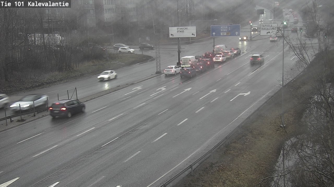 Kelikamerat Kuva Tie 101 Kalevalantie, Espoo, Uusimaa