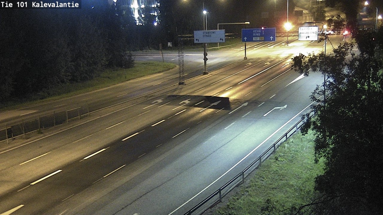 Kelikamerat Kuva Tie 101 Kalevalantie, Espoo, Uusimaa