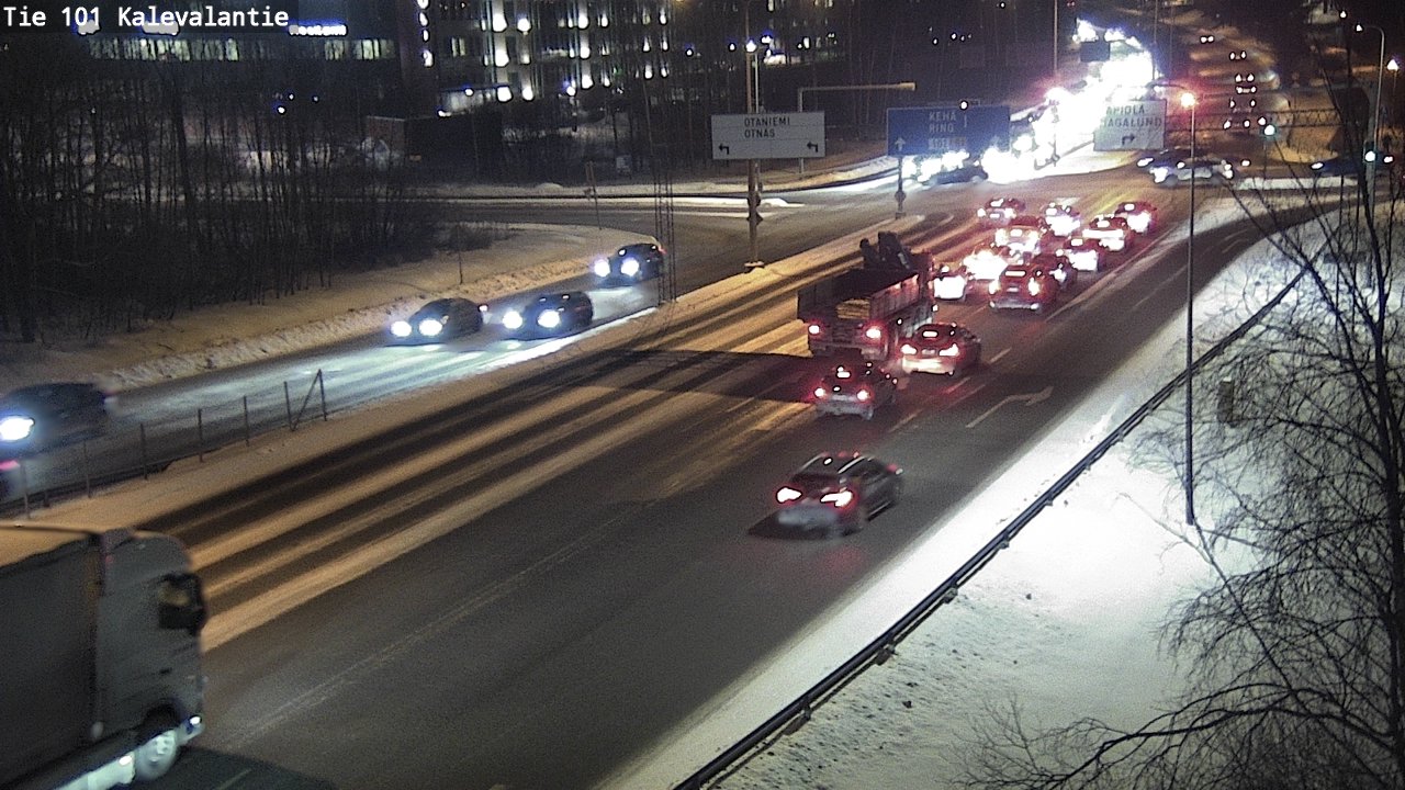 Kelikamerat Kuva Tie 101 Kalevalantie, Espoo, Uusimaa