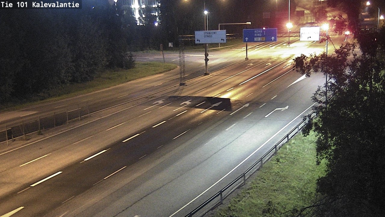 Kelikamerat Kuva Tie 101 Kalevalantie, Espoo, Uusimaa