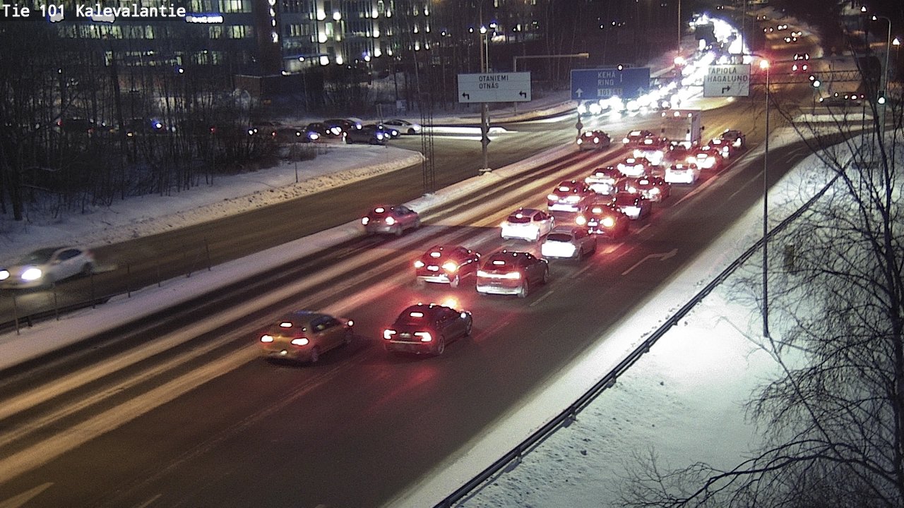 Kelikamerat Kuva Tie 101 Kalevalantie, Espoo, Uusimaa