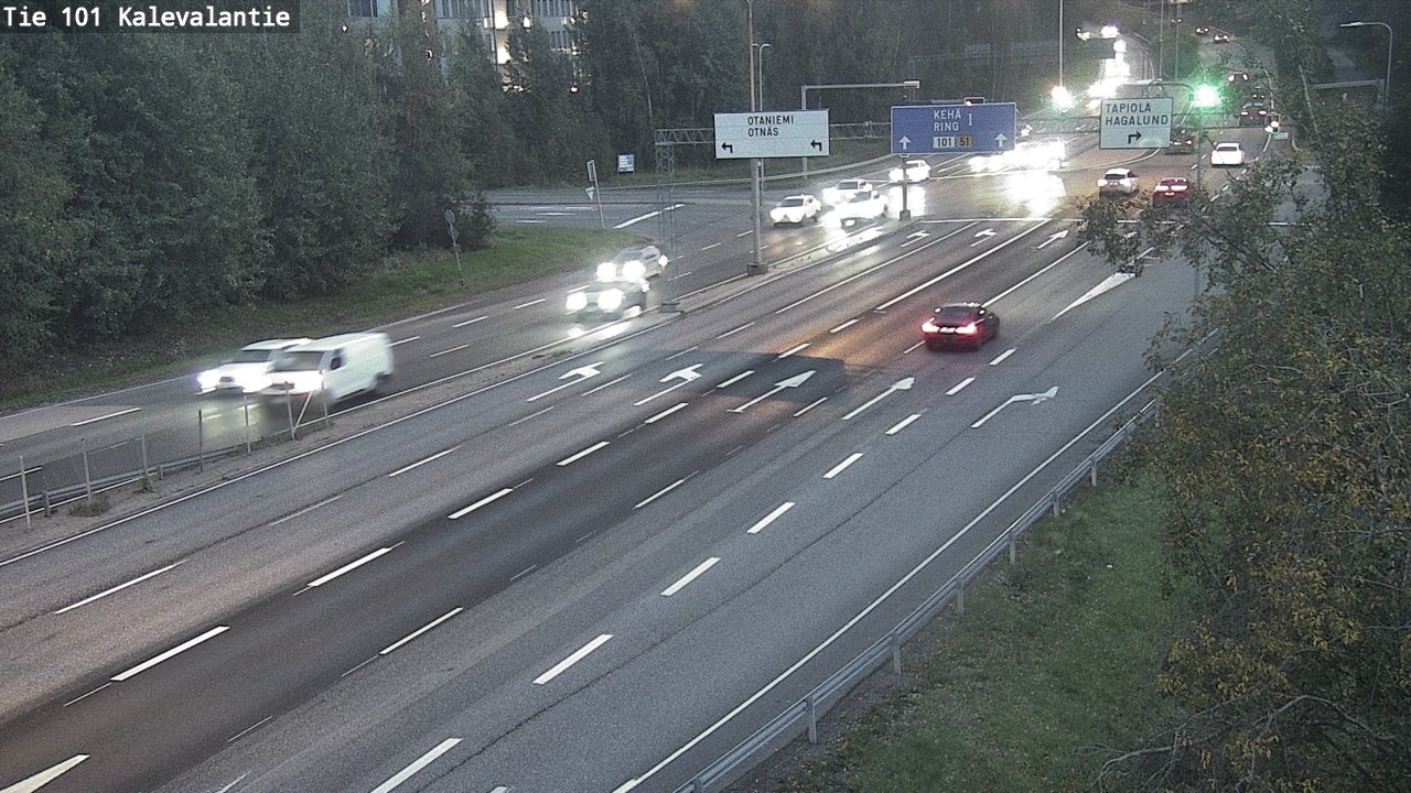 Kelikamerat Kuva Tie 101 Kalevalantie, Espoo, Uusimaa