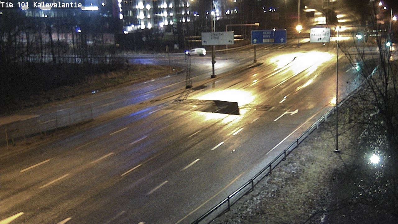 Kelikamerat Kuva Tie 101 Kalevalantie, Espoo, Uusimaa