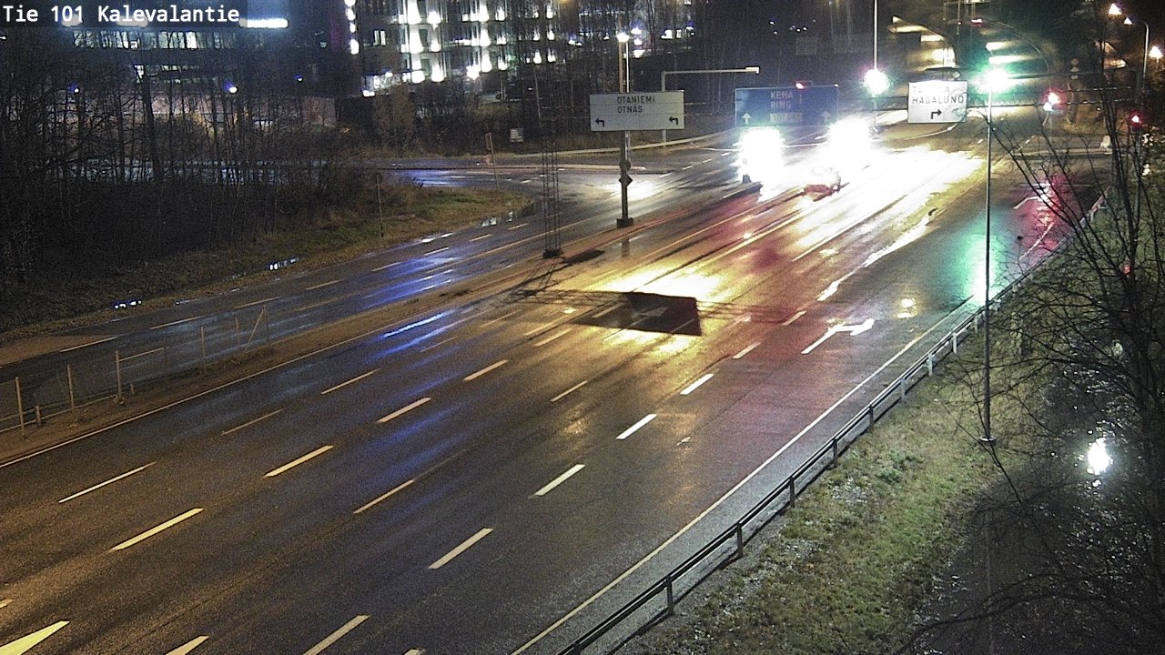 Kelikamerat Kuva Tie 101 Kalevalantie, Espoo, Uusimaa