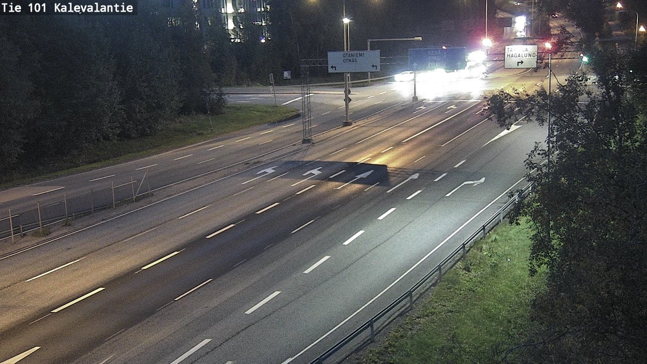 Kelikamerat Kuva Tie 101 Kalevalantie, Espoo, Uusimaa