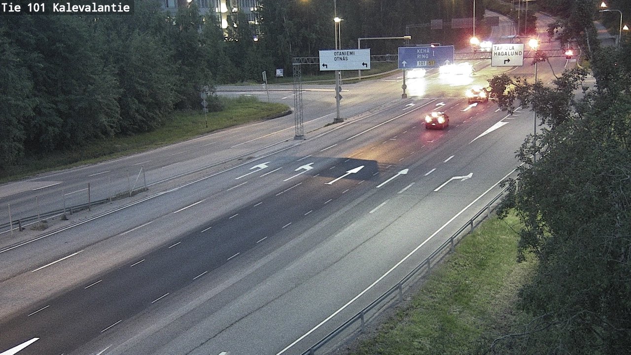 Kelikamerat Kuva Tie 101 Kalevalantie, Espoo, Uusimaa