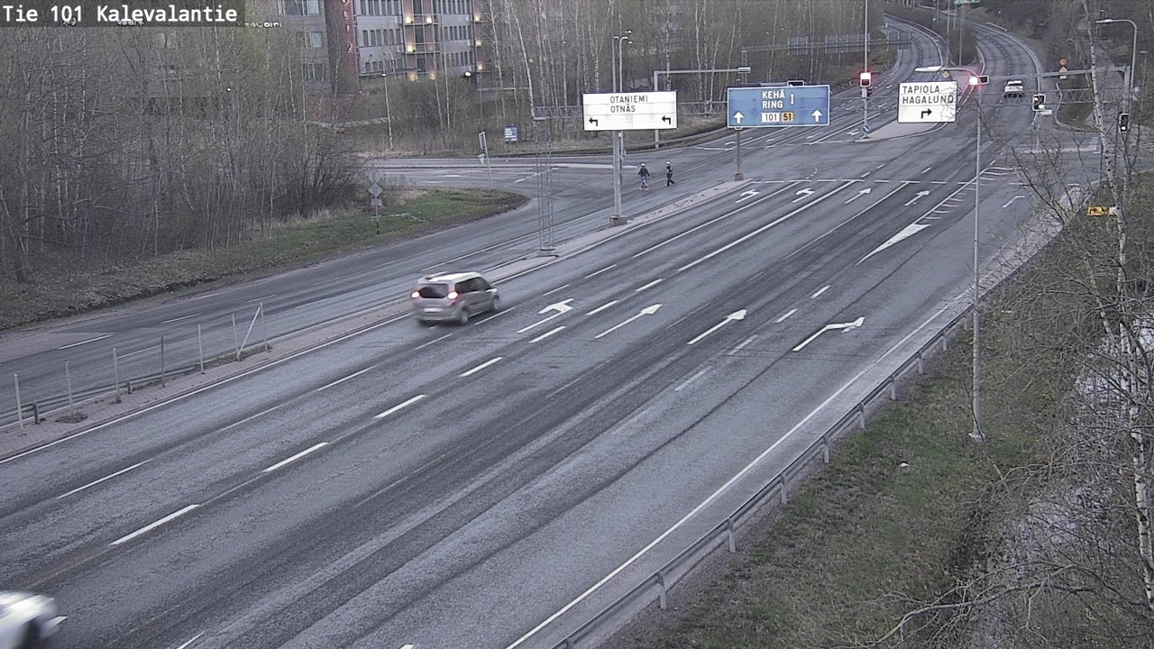 Kelikamerat Kuva Tie 101 Kalevalantie, Espoo, Uusimaa