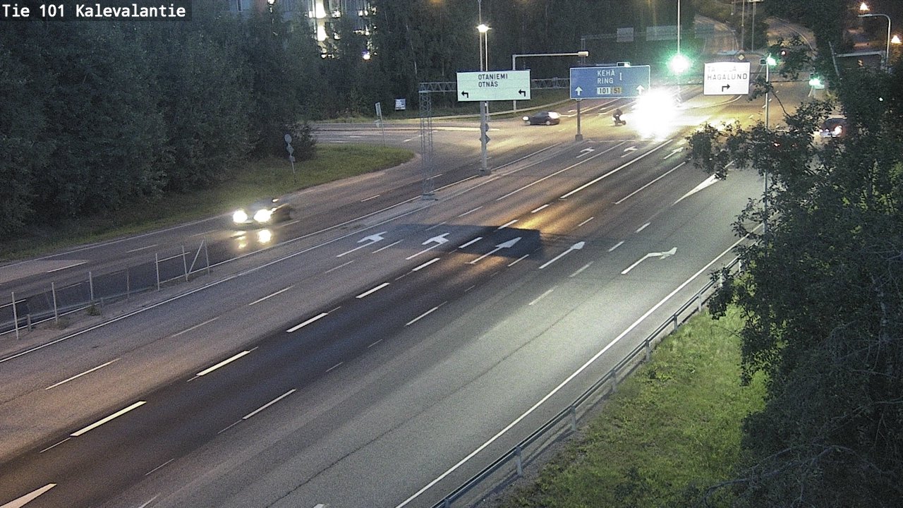 Kelikamerat Kuva Tie 101 Kalevalantie, Espoo, Uusimaa
