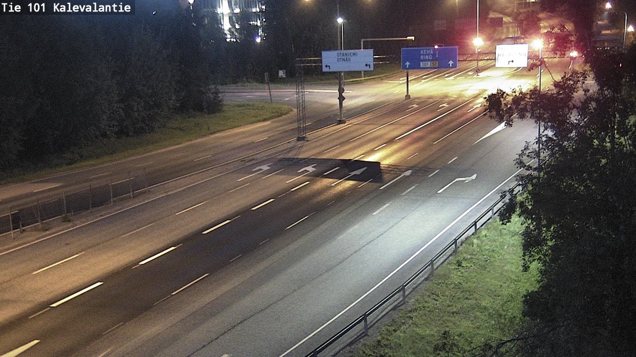 Kelikamerat Kuva Tie 101 Kalevalantie, Espoo, Uusimaa
